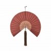 Bloomingville JAIME Dekoracja Ściena - Wachlarz 75 cm / Różowy